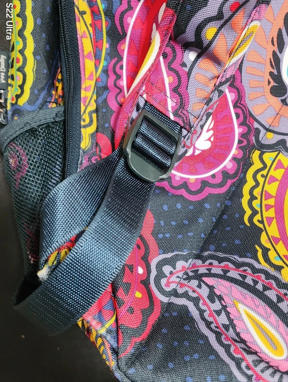 Vera Bradley Lighten‎ Up Essential Backpack in Twilight Paisley Pattern